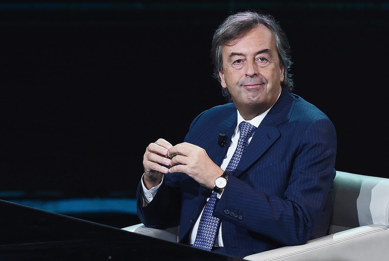 Il virologo Roberto Burioni, inedito autore in prestito a San Martino in Rio